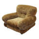 Velour armchair, Italian design, 1970s, production: Italy