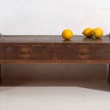 Japanese low table with cedar drawers – Showa period (c. 1926–1970)