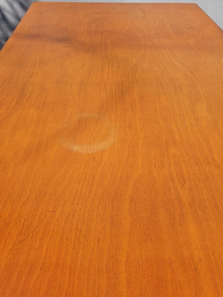 Oak desk 8 drawers double boxes 1950