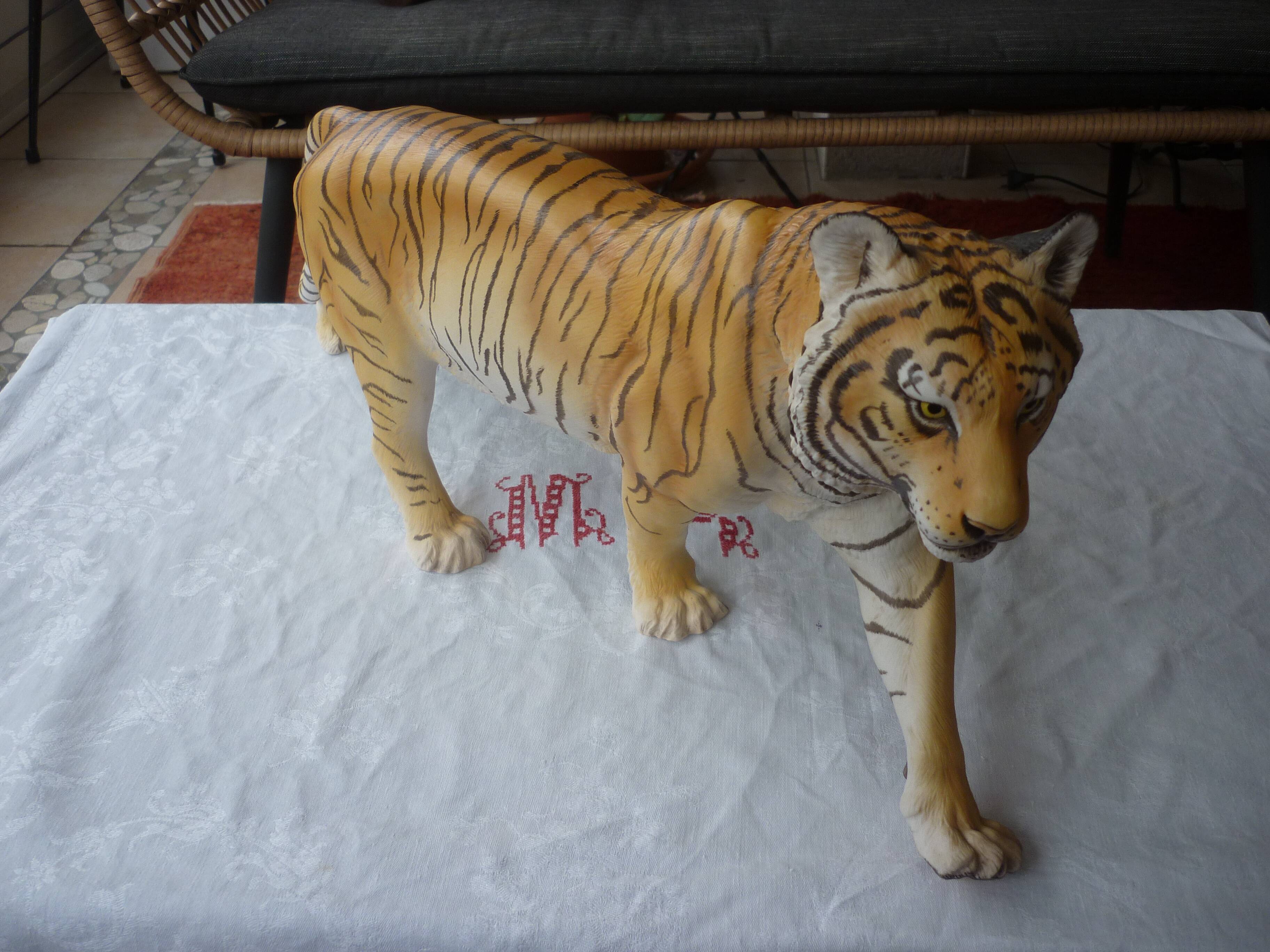 Bengal tiger porcelain Francklin Mint