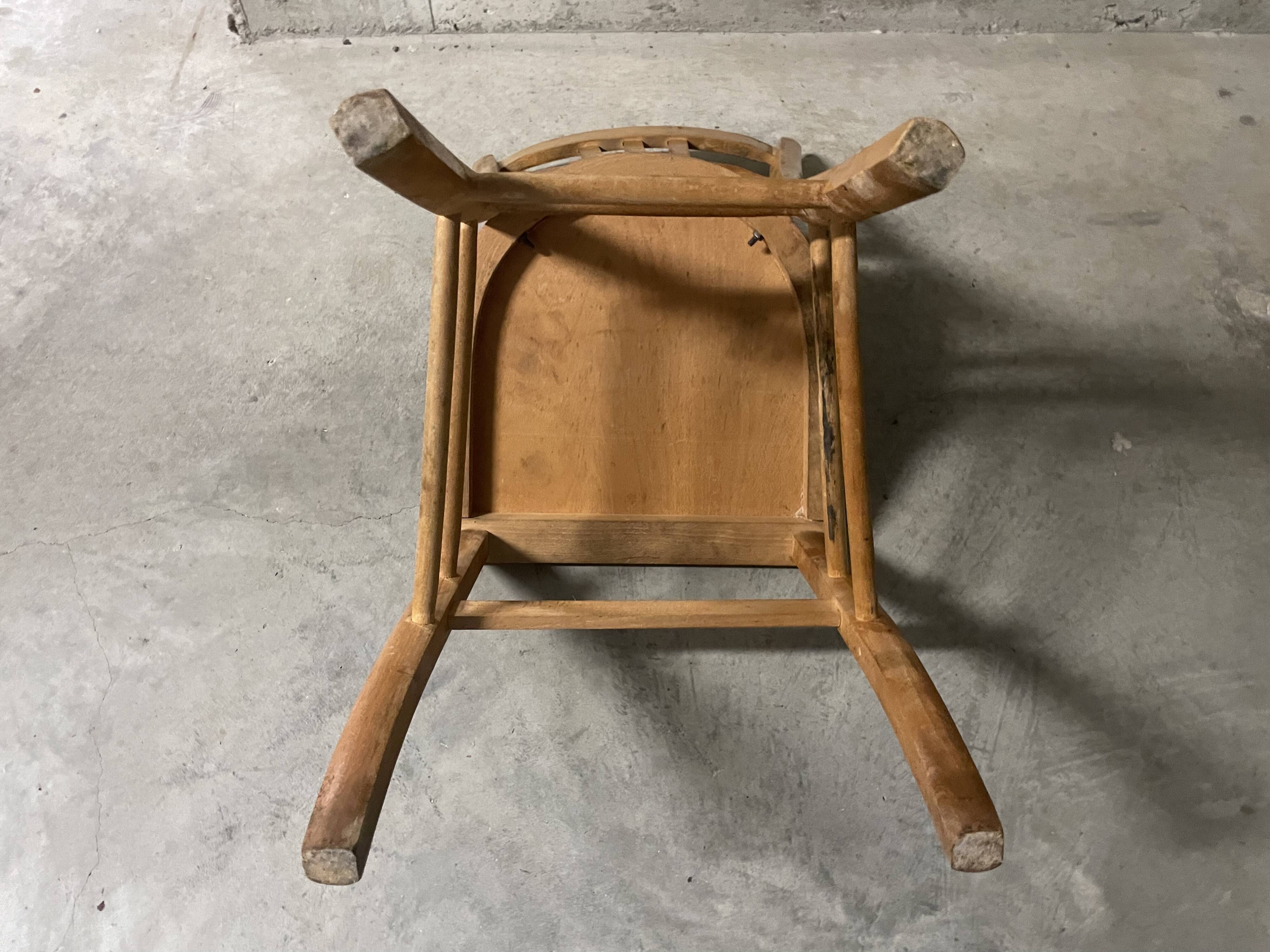 Chaise bistrot années 60