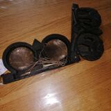 Opium scale in burma wooden box