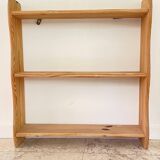 Shelf 3 vintage raw wood shelves