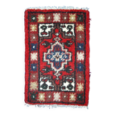 Tapis Vintage Hamadan en Laine, Années 1970, Élégance Authentique