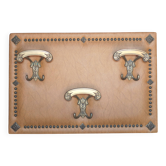 Vintage coat rack, cloakroom, hooks, entrance hall, decor