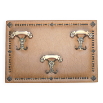 Vintage coat rack, cloakroom, hooks, entrance hall, decor