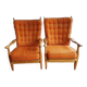 Guillerme et Chambron paire de fauteuils
