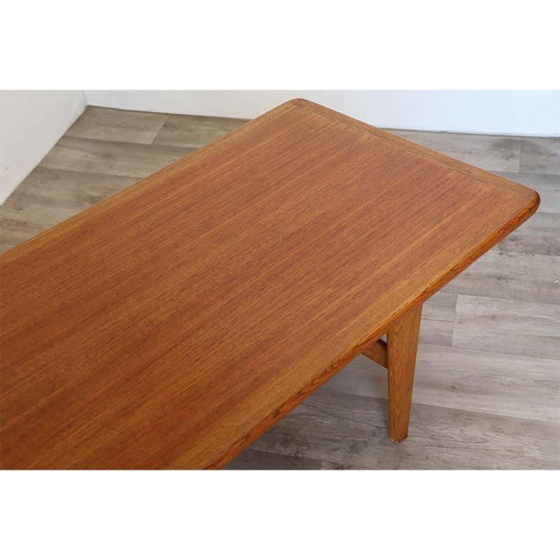 Scandinavian teak coffee table, 1960