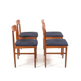 Set of 4 danish dining chairs in teak 1948/1950