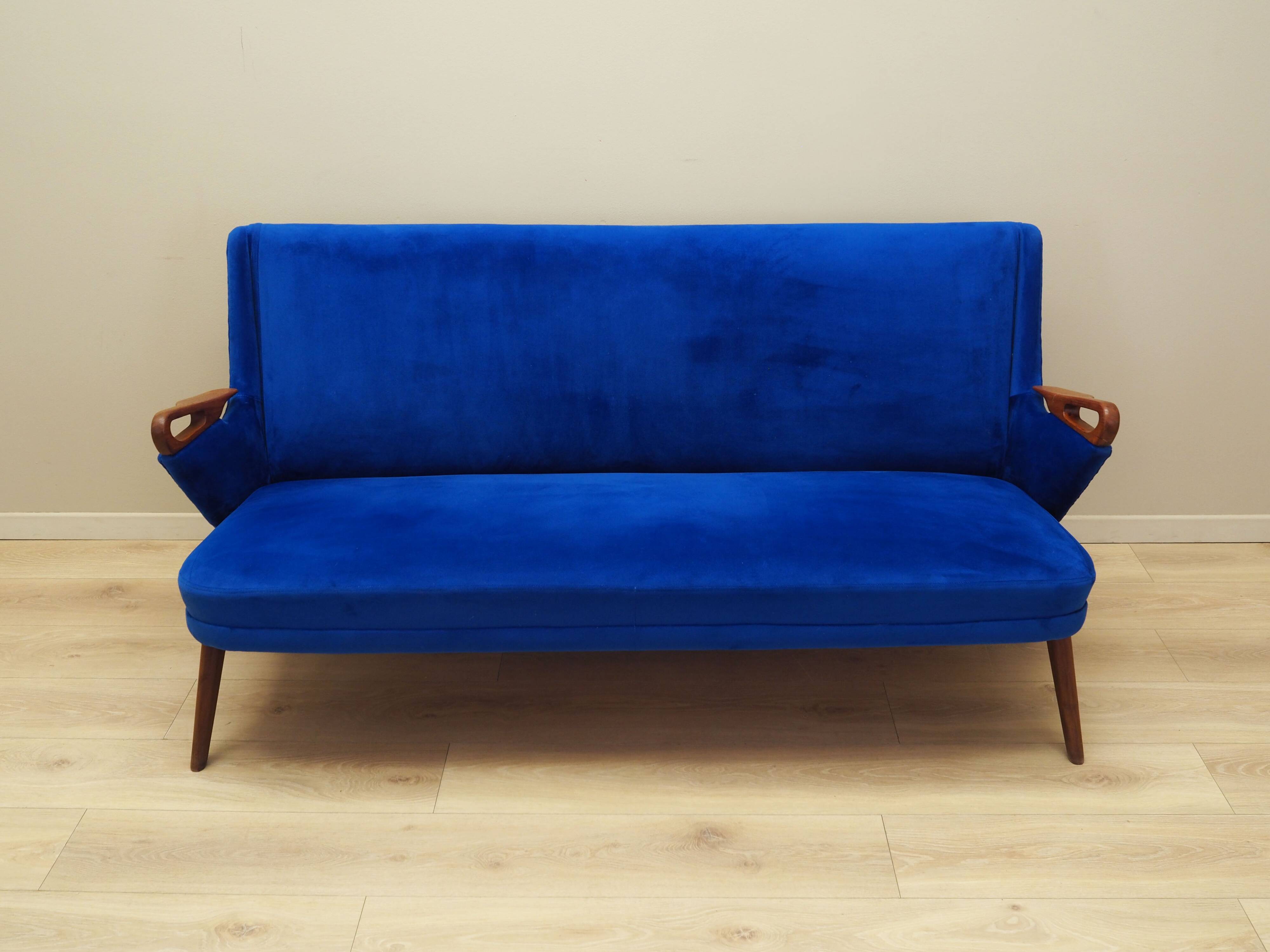 Blue living room set, Danish design, 1960s, designer: Chresten Findahl Brod