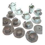 Art Deco coffee service Lourioux Foecy