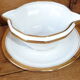 Limoges porcelain saucière by A.Blin vintage Vierzon décor
