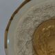 Old empty cup golden yellow glass pocket