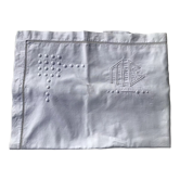 Embroidered pillowcase MC daytime relief pellets Métis scale
