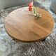 Oak Coffee table tree legs , 1970 Midcentury