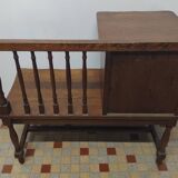 Antique vintage telephone bench furniture
