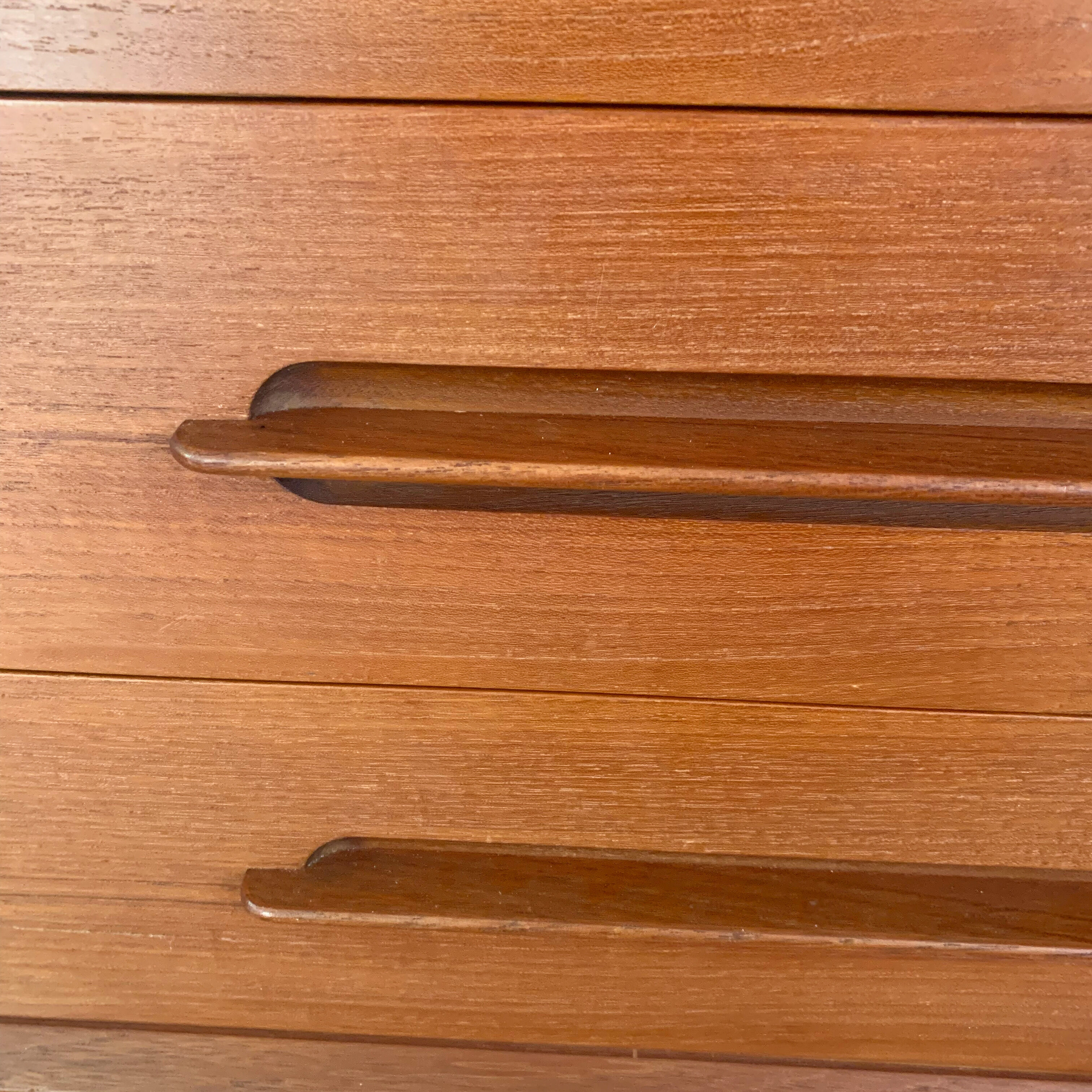 Vintage Danish teak dresser