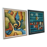 Two mid-20th century paintings by B. Long