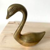 Brass swan