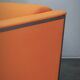 Enrico Franzolini Steel 2000 Orange Armchair for Moroso, Italy