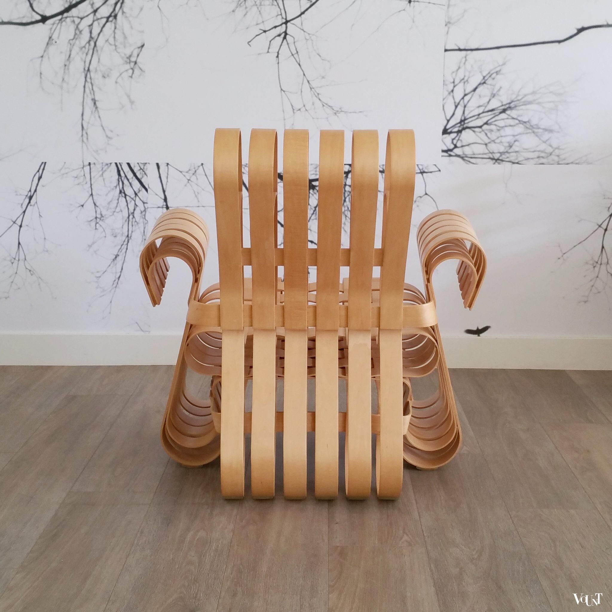 Power Play Club Chair, Frank Gehry for Knoll, 2001