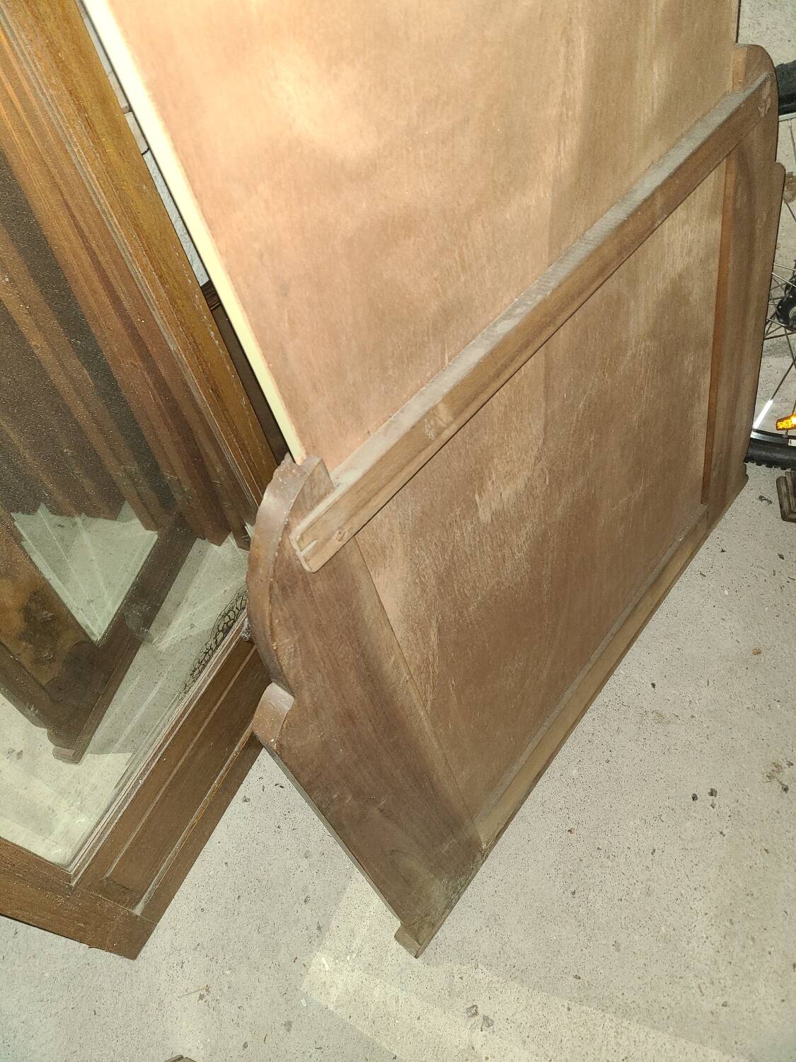 Vintage art deco trumeau mirror circa 1920