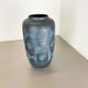 Vase en céramique de lave grasse « Ankara » par Heinz Siery Carstens Tönnieshof, Allemagne Années 1960