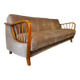 Vintage wooden sofa / sofa bed / sofa