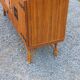 Vintage dining room attributed to Audoux and Minet in bamboo and rattan