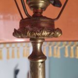 Bronze quadripod floor lamp