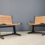 Pair of safari chairs by Casala, 1970s