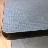 Blue formica kitchen furniture