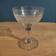 Champagne glass glass chiseled