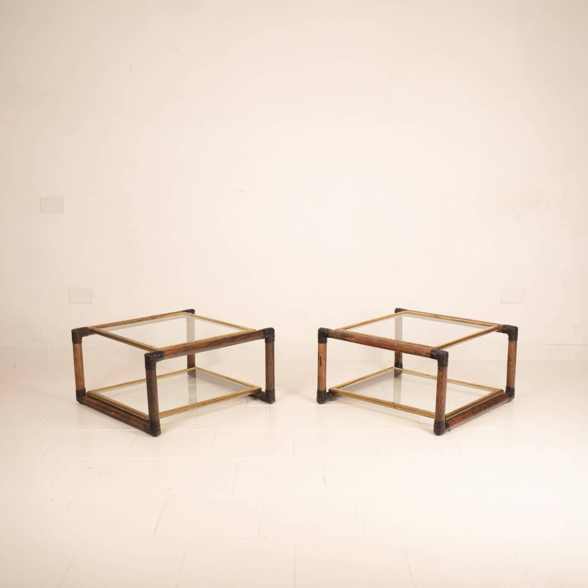 Marango Bedside Tables by Alberto Smania for Studio Smania Interni, 1968