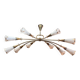 Lunel set of 1 chandelier and its pair of wall lights