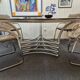 Vintage chrome space age table
