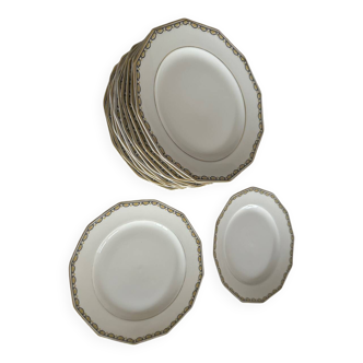 Assiettes à dessert - limoges