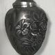 Ewer, Mauro Manetti art foundry, floral embossed decoration and bird's head handle