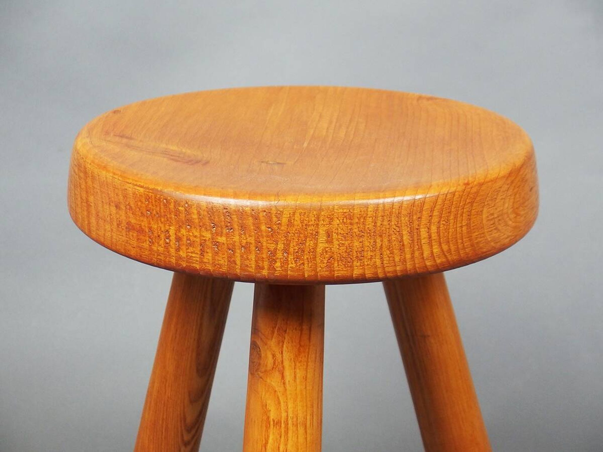 Stool "Les Arcs" by Charlotte Perriand