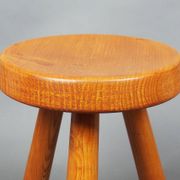 Stool "Les Arcs" by Charlotte Perriand