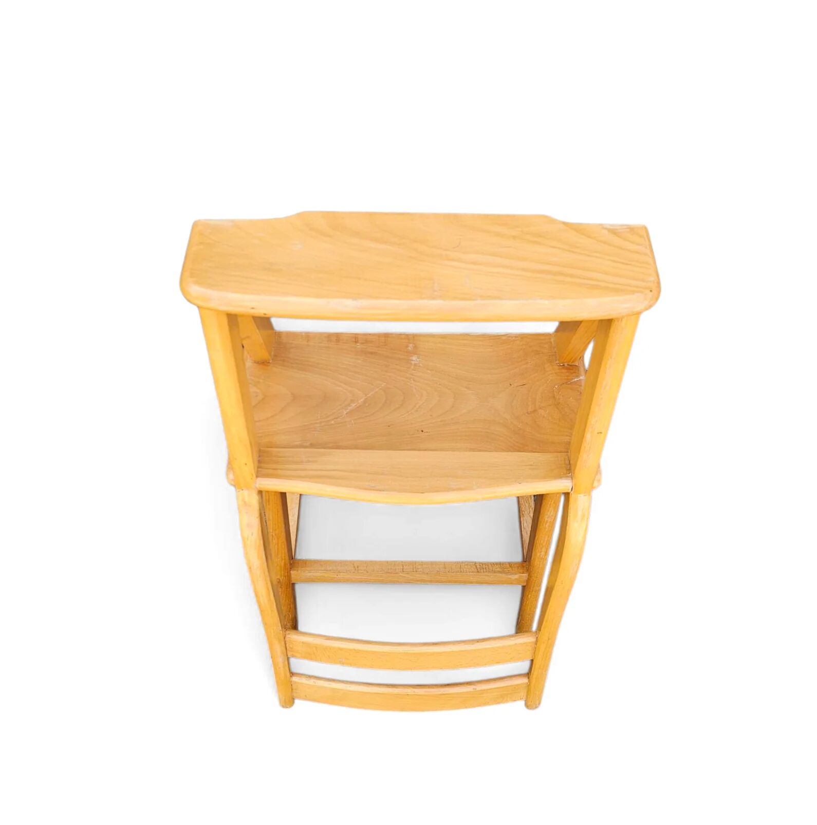 2 x library ladder chair 1950s