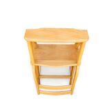 2 x library ladder chair 1950s