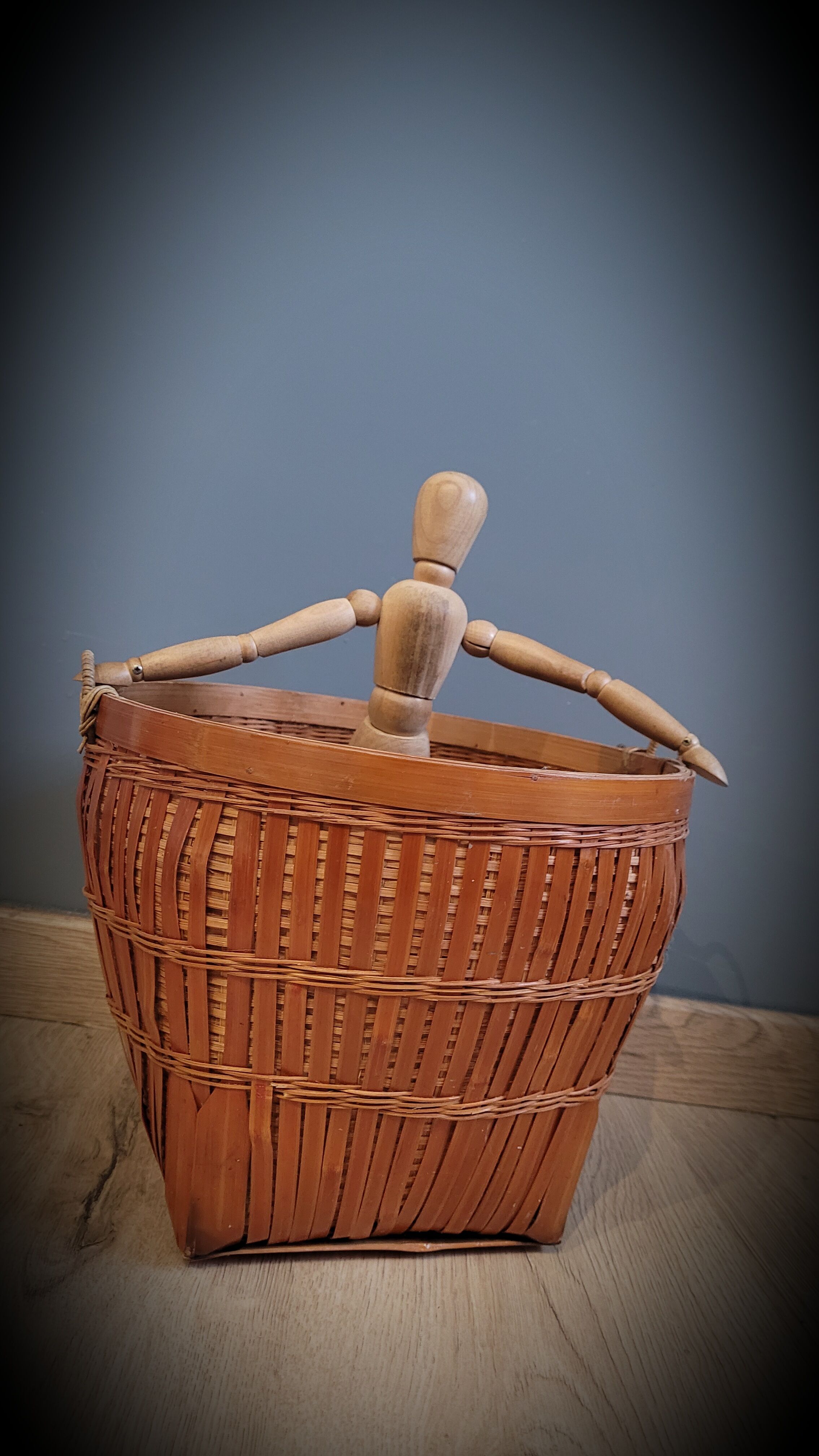 Rattan basket 1