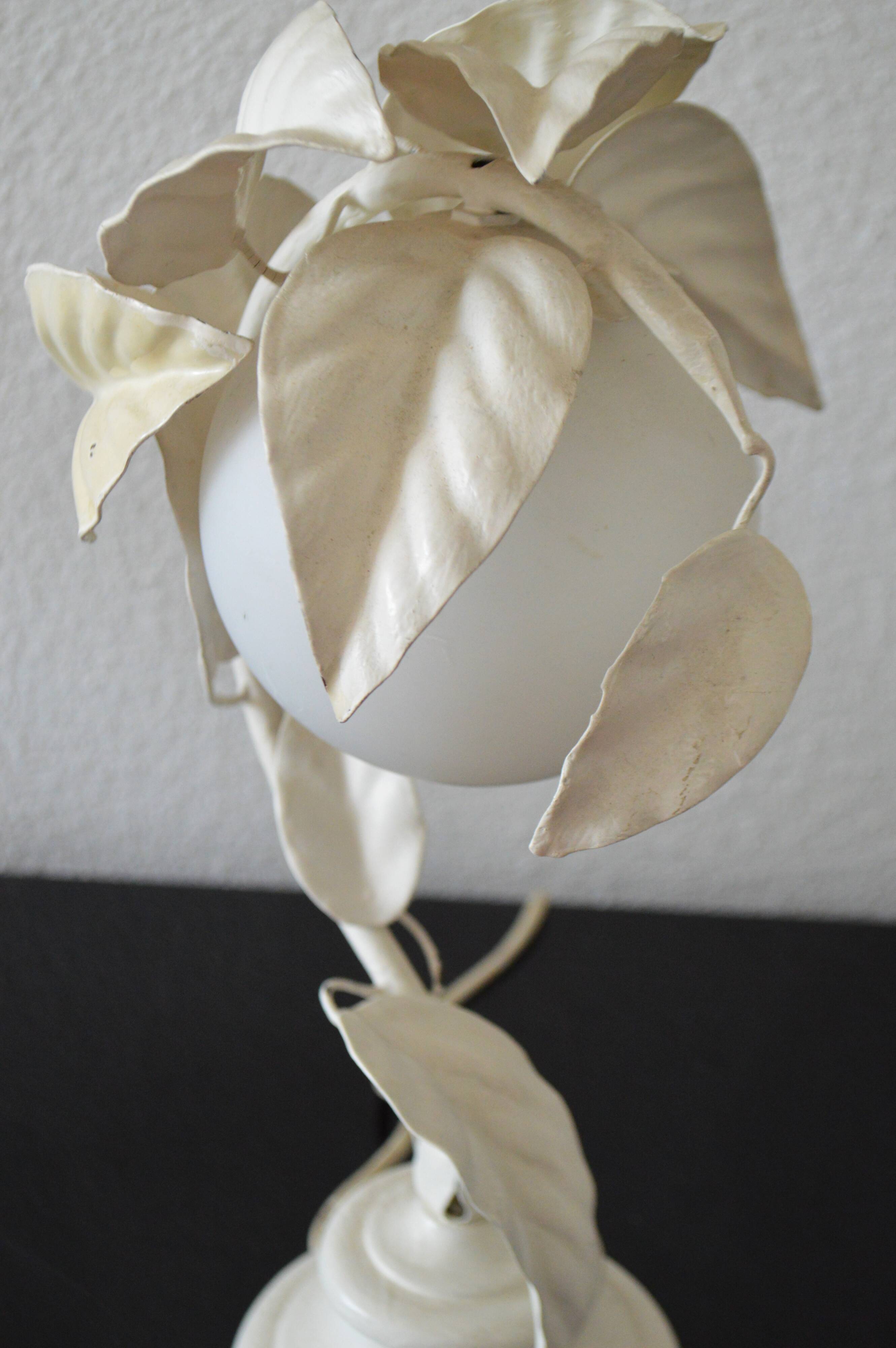 Vintage lampes des années 70 design florale