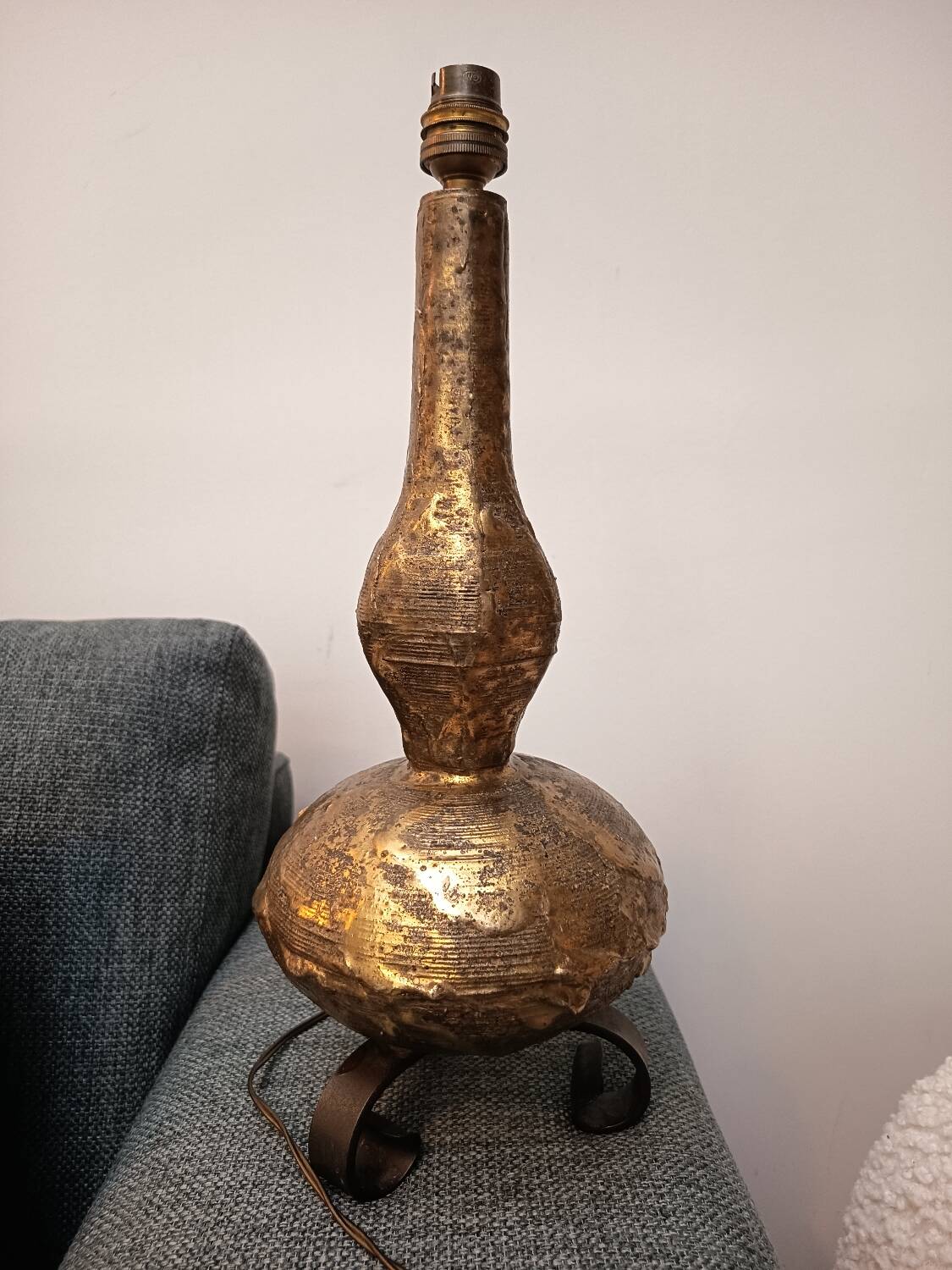 Brutalist lamp 1950