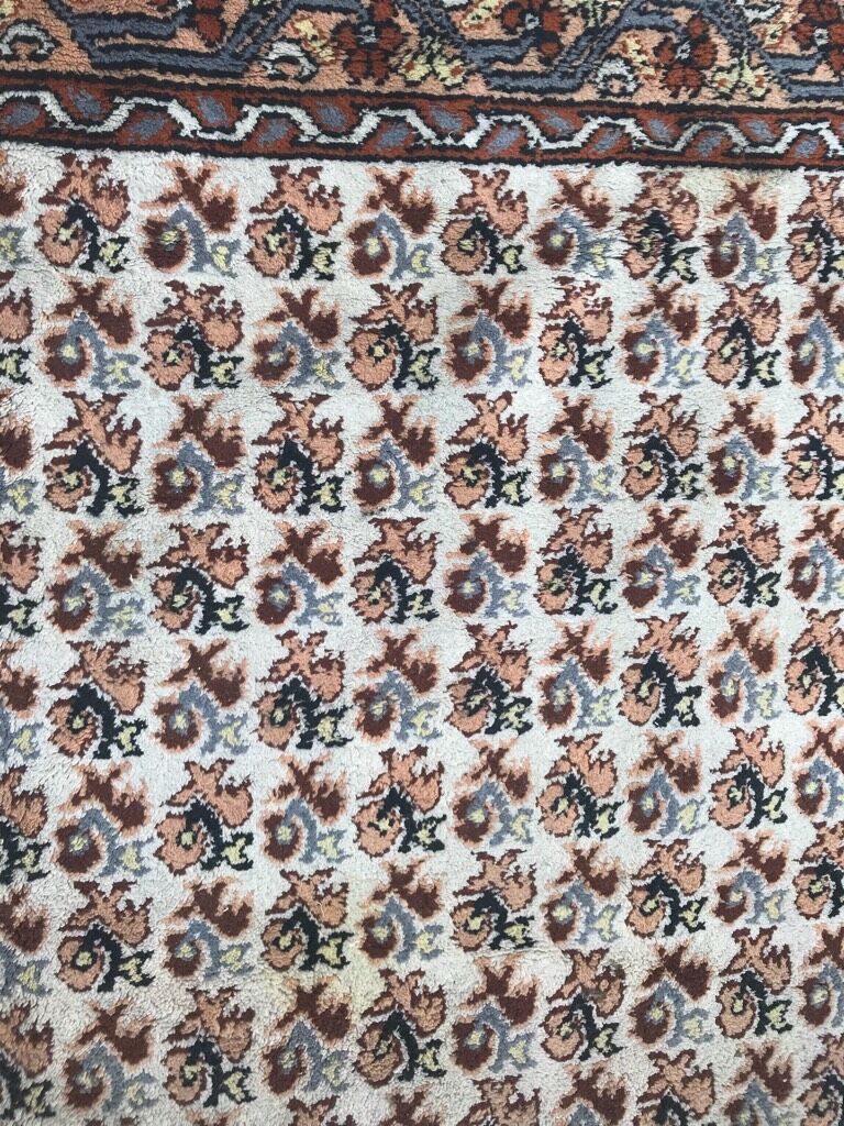 Old tunisian kairouan carpet 21x310cm