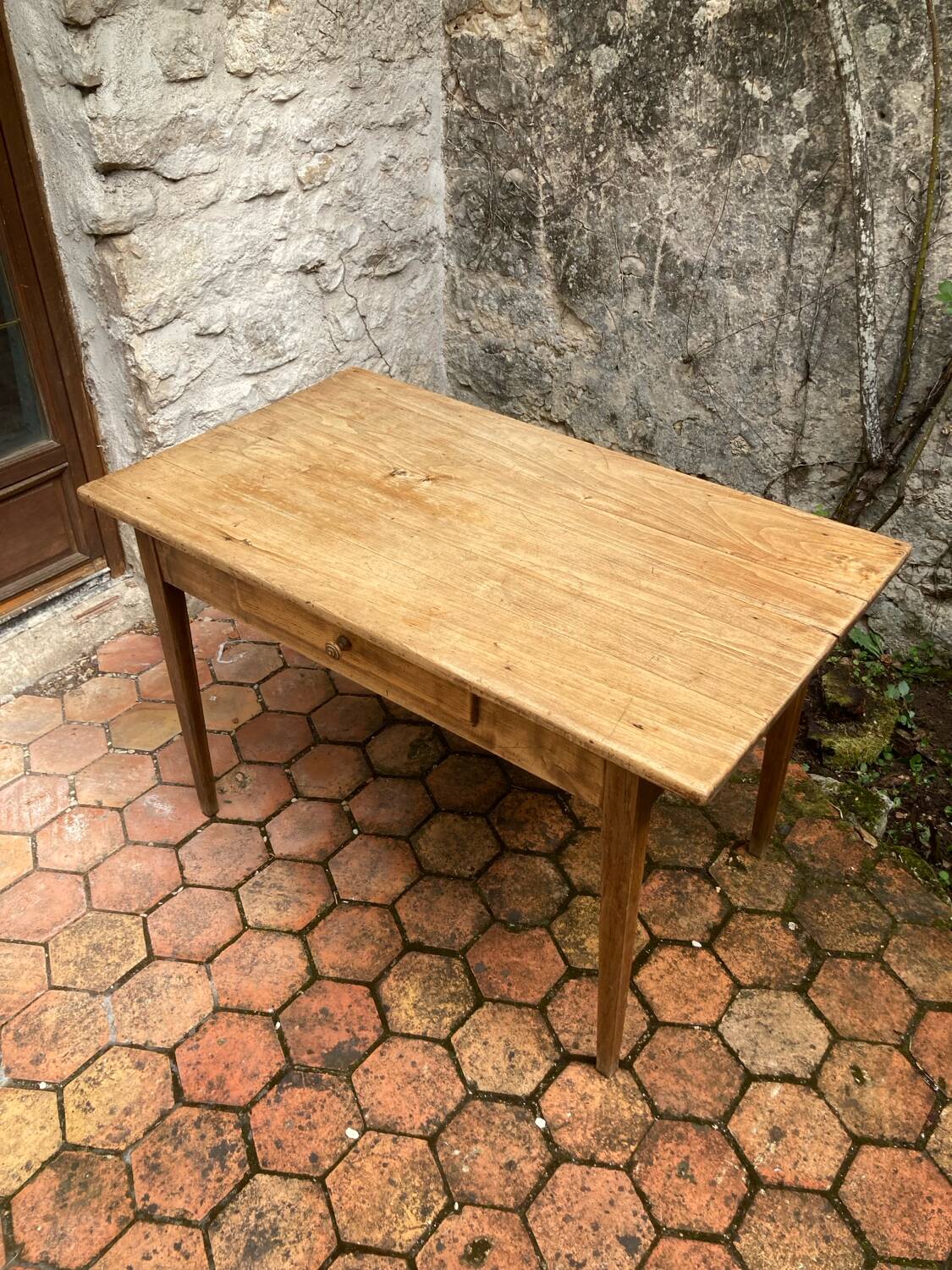 Vintage farmhouse table