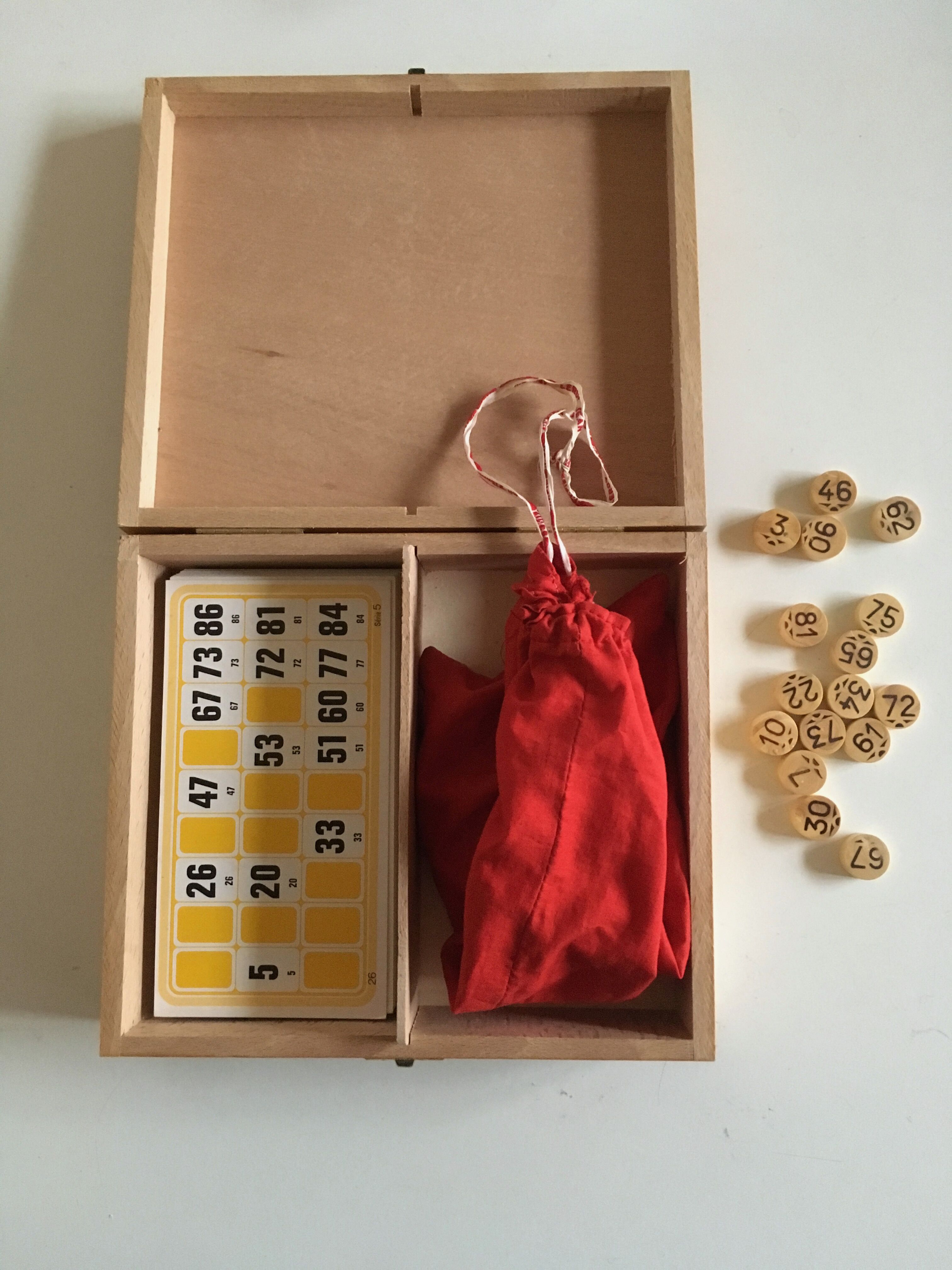 Lotto s 70s wooden game