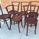 Suite de 6 chaises de bistrot Thonet années 1920