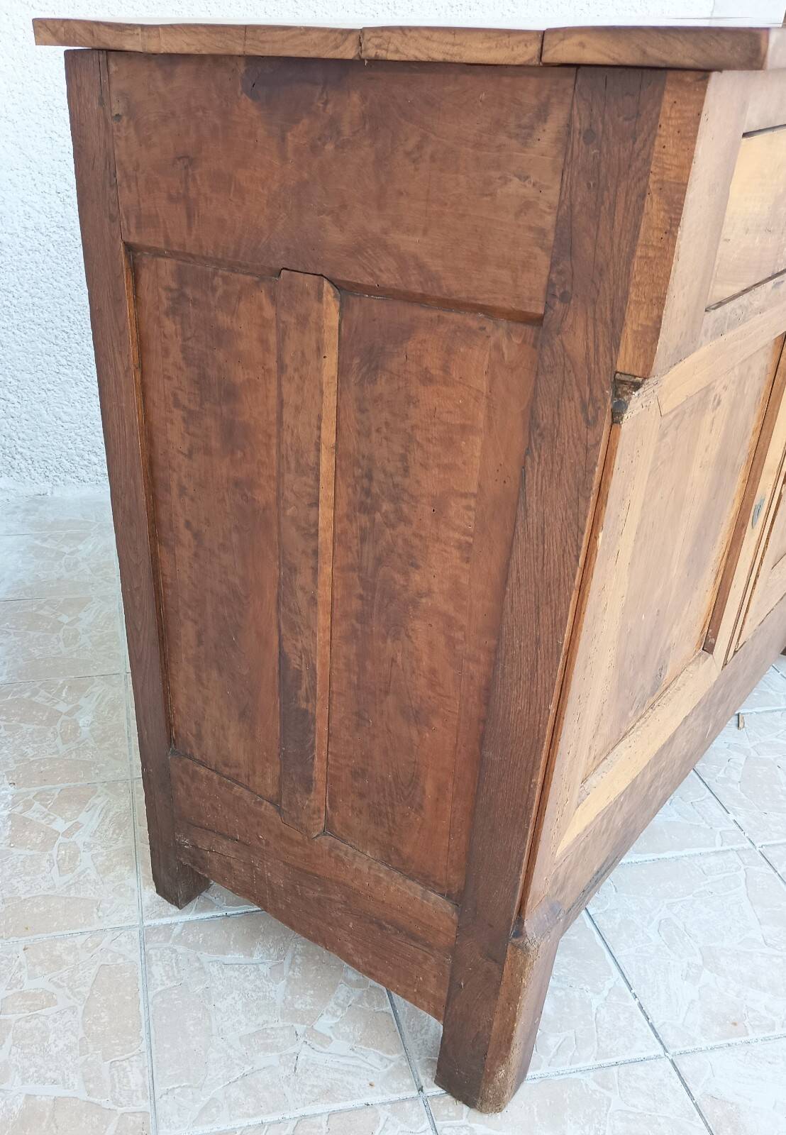Empire-style buffet in cherry wood